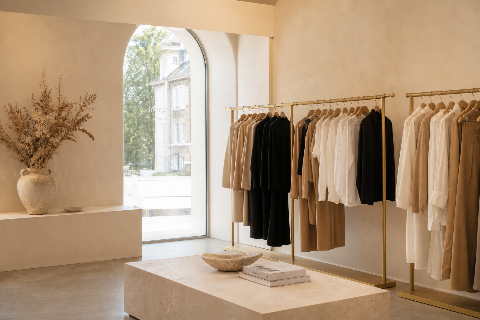 Boutique interior styling