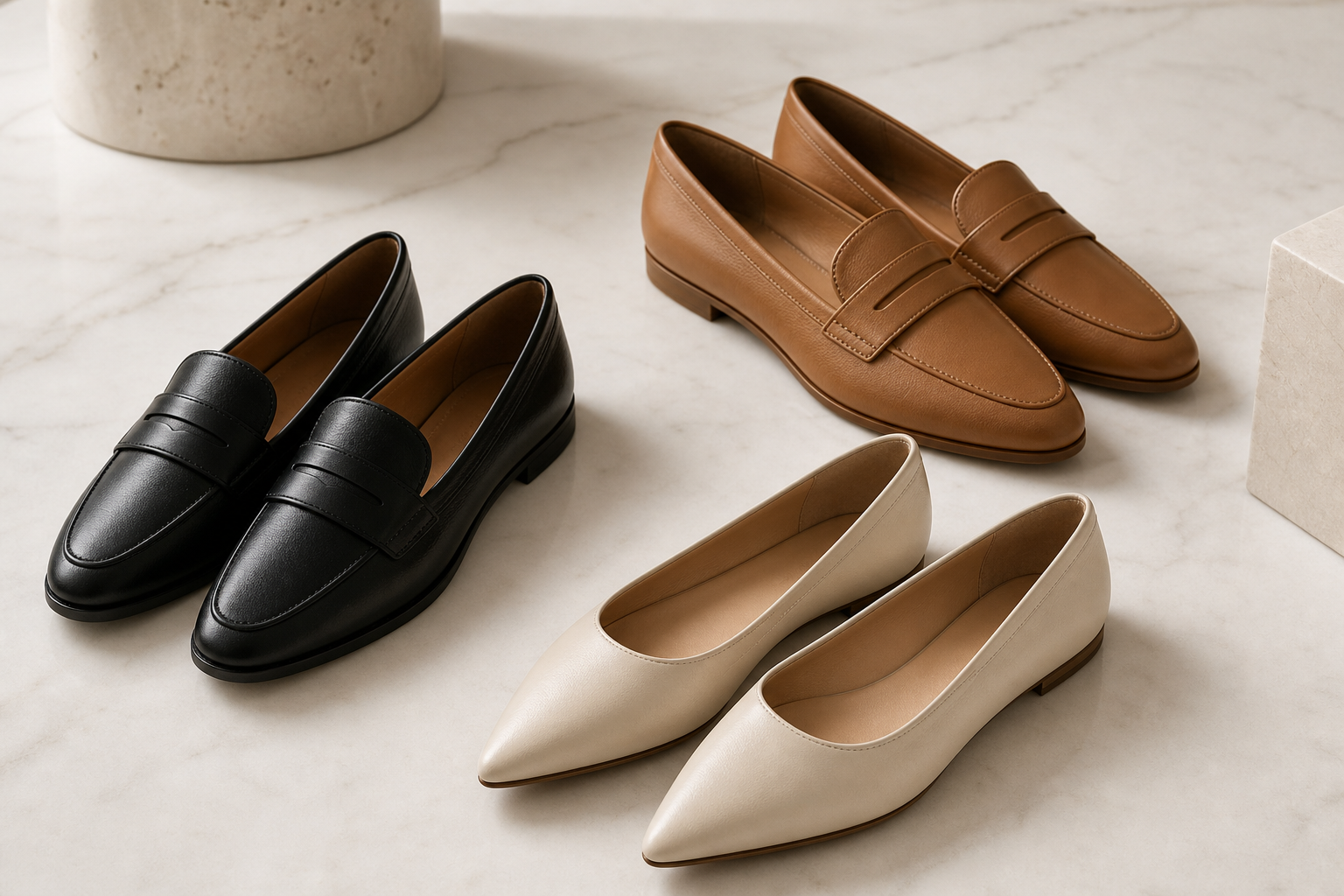 Curated footwear collection